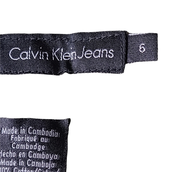 Calvin Klein Jeans green plaid khaki shorts - Picture 8 of 12